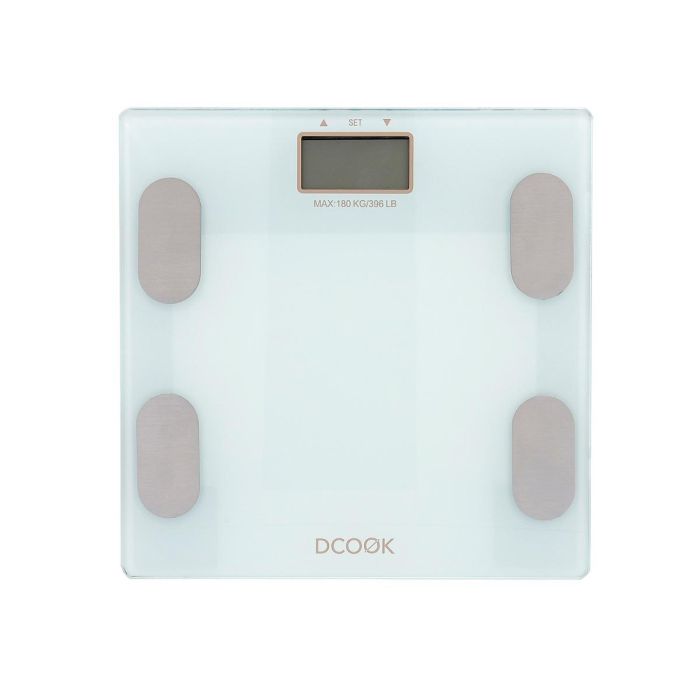 Bascula Mide Grasa Gallery DCook Hasta 180 kg - 30x30x2 cm Bascula Mide Grasa Gallery DCook Hasta 180 kg - 30x30x2 cm