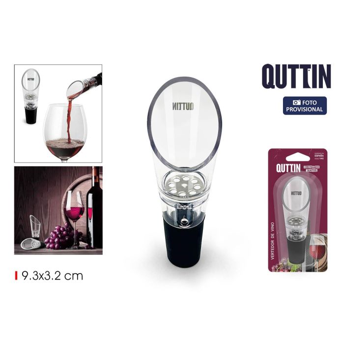 Inde Vertedor Vino Plástico 6,9 cm Ancho x 2,7 cm Alto x 14,4 cm Largo 0 Inde Vertedor Vino Plástico 6,9 cm Ancho x 2,7 cm Alto x 14,4 cm Largo 0