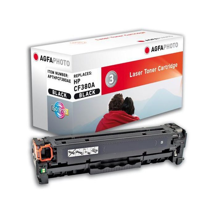 AgfaPhoto 2400 pages, black, replacement for HP CF380A AgfaPhoto 2400 pages, black, replacement for HP CF380A