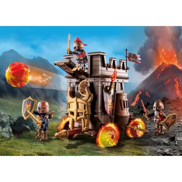 Playmobil Carro Combate Con Cañón Fuego - Set de Figuras y Accesorios para Aventuras de Caballeros 1 Playmobil Carro Combate Con Cañón Fuego - Set de Figuras y Accesorios para Aventuras de Caballeros 1