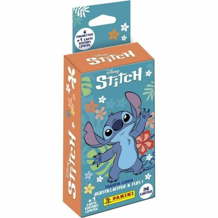 Panini Blíster de 6 Bolsillos + 1 Tarjeta EL - STITCH TC - 36 Tarjetas 1
