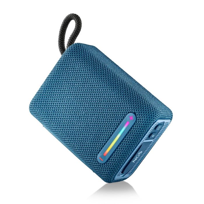 Altavoz Bluetooth Portátil NGS Roller Furia 1 Blue Azul 15 W 0 Altavoz Bluetooth Portátil NGS Roller Furia 1 Blue Azul 15 W 0