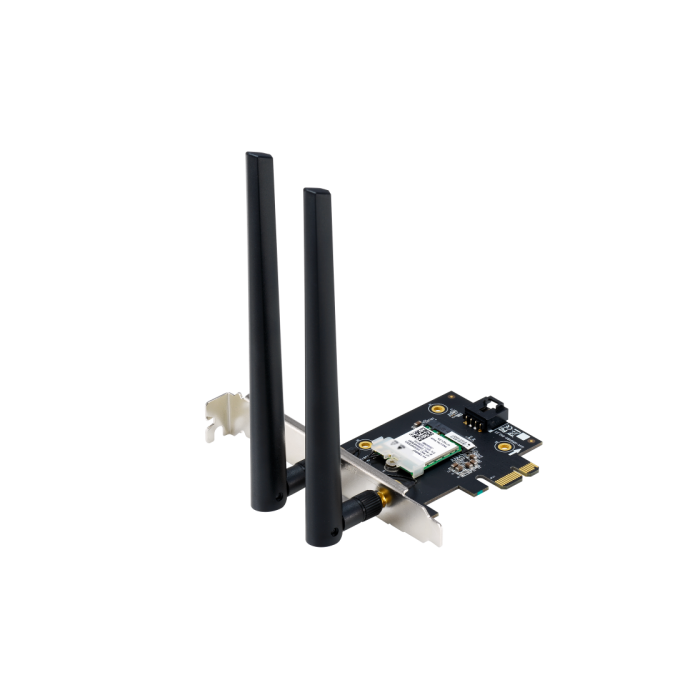 Tarjeta de Red Inalámbrica-PCI Express Asus PCE-AXE5400/ 5400Mbps/ 2.4/5/6GHz 3