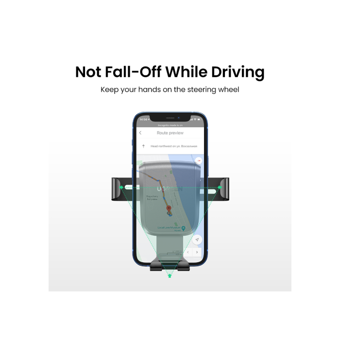 Ugreen 60990B Soporte Teléfono Móvil/Smartphone Negro 9