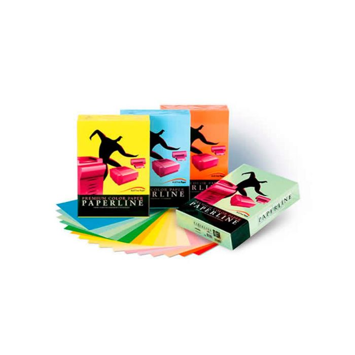 FABRISA Paq.100h papel color 80g A4 azul oceano