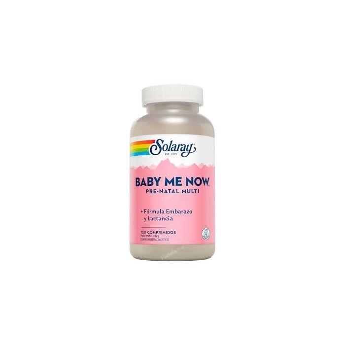 Baby Me Now Multivitamínico Prenatal para Embarazo y Lactancia, 150 Comprimidos