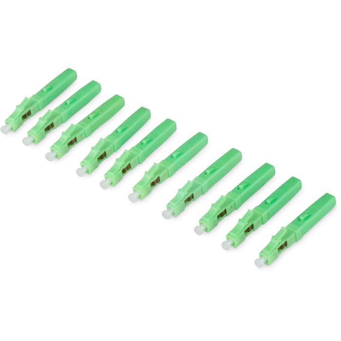 DIGITUS LWL Feldstecker LC/APC Singlemode 10 Stk. grün 0 DIGITUS LWL Feldstecker LC/APC Singlemode 10 Stk. grün 0