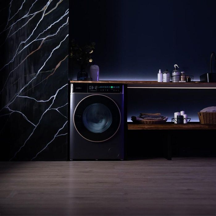 Cecotec Lavadora-Secadora 85900 Inverter Titanio 8/5 kg 1400 rpm Motor Inverter Clase A/D 1