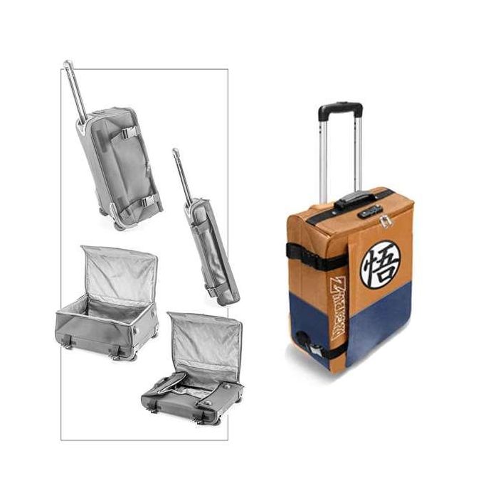 Karactermania Maleta de Cabina Plegable Dragon Ball Symbol 35x20x55 cm 1 Karactermania Maleta de Cabina Plegable Dragon Ball Symbol 35x20x55 cm 1