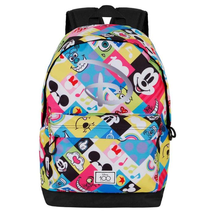 Mochila HS FAN 2.0 Collage Disney 100 Multicolor 1 Mochila HS FAN 2.0 Collage Disney 100 Multicolor 1