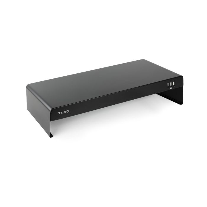 TooQ TQMR0124 Soporte Elevador para Monitor/Portátil con 3 Puertos USB, Negro 0 TooQ TQMR0124 Soporte Elevador para Monitor/Portátil con 3 Puertos USB, Negro 0