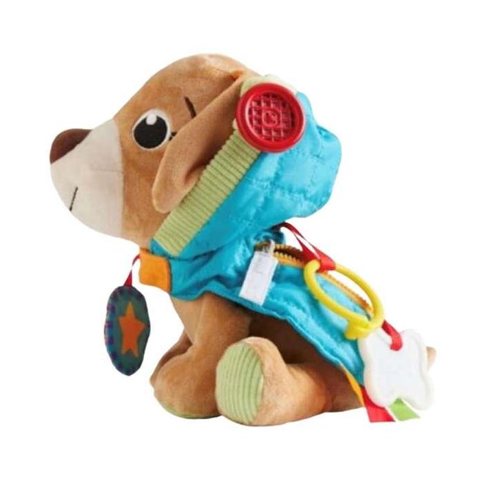Peluche perrito viste y juega playskool. juego sensorial con exploración táctil. 23x12,7x25,4 cm Peluche perrito viste y juega playskool. juego sensorial con exploración táctil. 23x12,7x25,4 cm