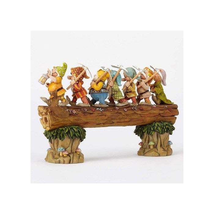 Enesco Figura Disney Los Siete Enanitos de Resina Pintada a Mano, 21 cm 1 Enesco Figura Disney Los Siete Enanitos de Resina Pintada a Mano, 21 cm 1