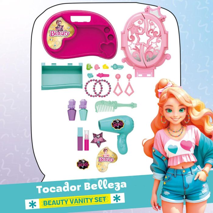 Tocador de juguete Colorbaby 27 X 31,5 X 18 CM (4 Unidades) 1