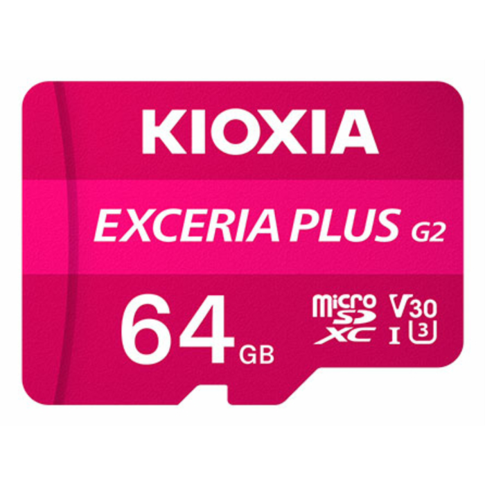 Kioxia LMPL2M064GG2 MicroSDXC 64GB UHS-I U3 V30 Tarjeta de Memoria Flash 100MB/s Lectura 65MB/s Escritura Rosa Kioxia LMPL2M064GG2 MicroSDXC 64GB UHS-I U3 V30 Tarjeta de Memoria Flash 100MB/s Lectura 65MB/s Escritura Rosa