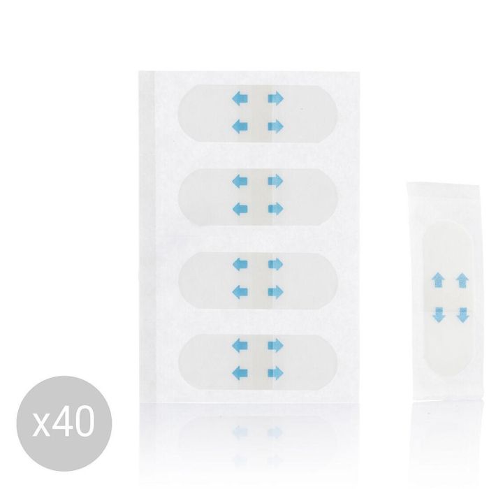 Parches de Lifting Facial Adhesivos Invisibles Liftrik InnovaGoods 40 unidades 3 Parches de Lifting Facial Adhesivos Invisibles Liftrik InnovaGoods 40 unidades 3