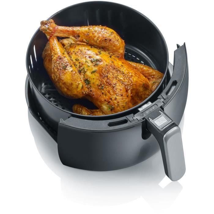 Multi-olla de aire caliente SEVERIN FR2445 XXL: 5L - Freidora sin aceite - 8 programas - Termostato regulable - Pantalla LED - negro / i 3 Multi-olla de aire caliente SEVERIN FR2445 XXL: 5L - Freidora sin aceite - 8 programas - Termostato regulable - Pantalla LED - negro / i 3