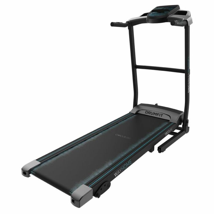 Cecotec DrumFit WayHome 1500 Sprint Cinta de correr Plegable, 15 km/h, 120x40 cm, 1100W, 12 programas, 3 niveles inclinación