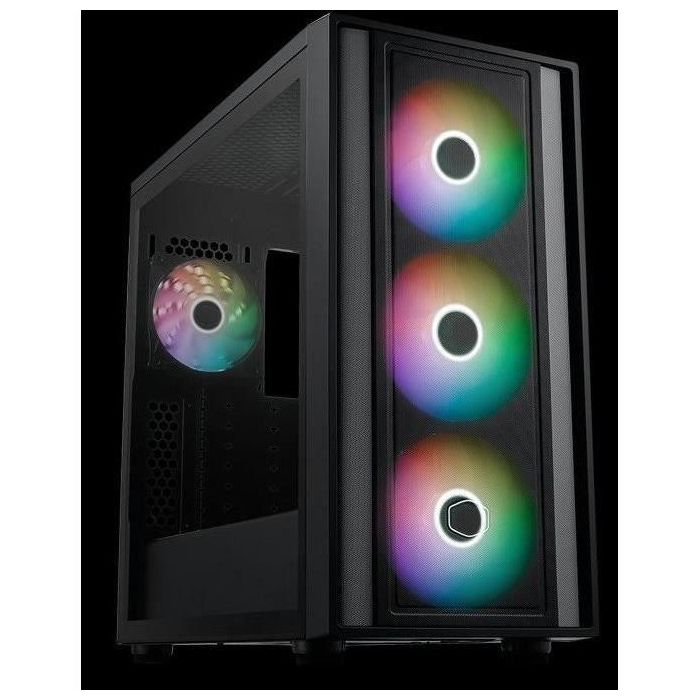 CoolerMaster MasterFrame 600 Midi Tower PC Negro ATX/ITX/micro ATX con Ventana Lateral y Gestión de Cables 1 CoolerMaster MasterFrame 600 Midi Tower PC Negro ATX/ITX/micro ATX con Ventana Lateral y Gestión de Cables 1
