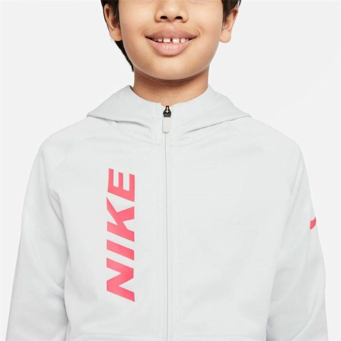 Chaqueta Deportiva para Niños Nike Therma-FIT Gris 3 Chaqueta Deportiva para Niños Nike Therma-FIT Gris 3