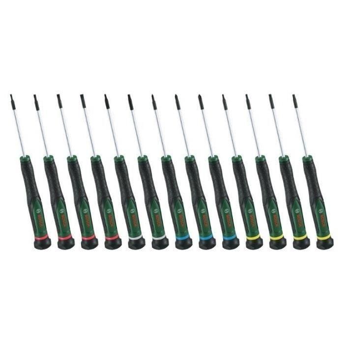 Juego de destornilladores osch de 13 piezas (para bricolaje, modelado y manualidades, puntas precisas y magnéticas PH/TX/HEX/SL) 1 Juego de destornilladores osch de 13 piezas (para bricolaje, modelado y manualidades, puntas precisas y magnéticas PH/TX/HEX/SL) 1