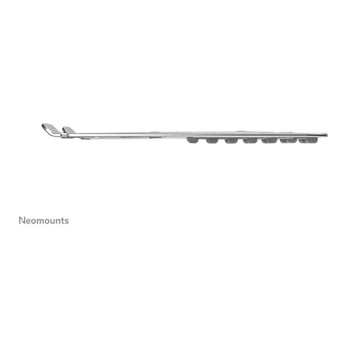 Neomounts NSLS085SILVER Soporte para portátil 10-17" - plegable - compacto - universal, Plata, Aluminio, 25,4 cm (10"), 43,2 cm (17"), 254 - 431,8 mm (10 - 17") 2