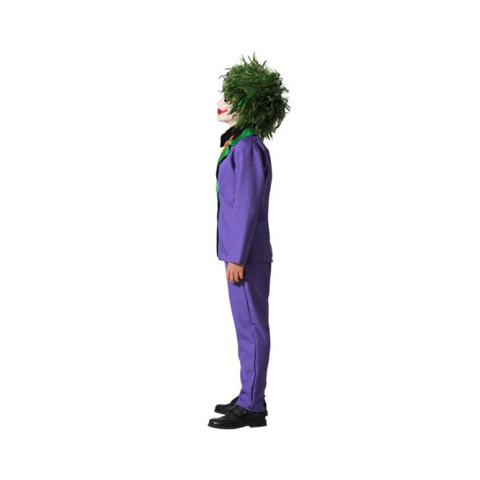Disfraz Payaso Morado Halloween Niño Infantil 7-9 Años 1 Disfraz Payaso Morado Halloween Niño Infantil 7-9 Años 1
