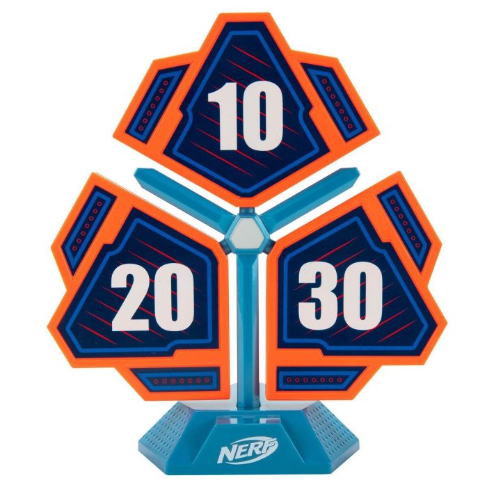 Diana nerf elite hit n spin target. con paneles giratorios y puntuaciones diferentes 18 x 10 x 22 cm 5 Diana nerf elite hit n spin target. con paneles giratorios y puntuaciones diferentes 18 x 10 x 22 cm 5