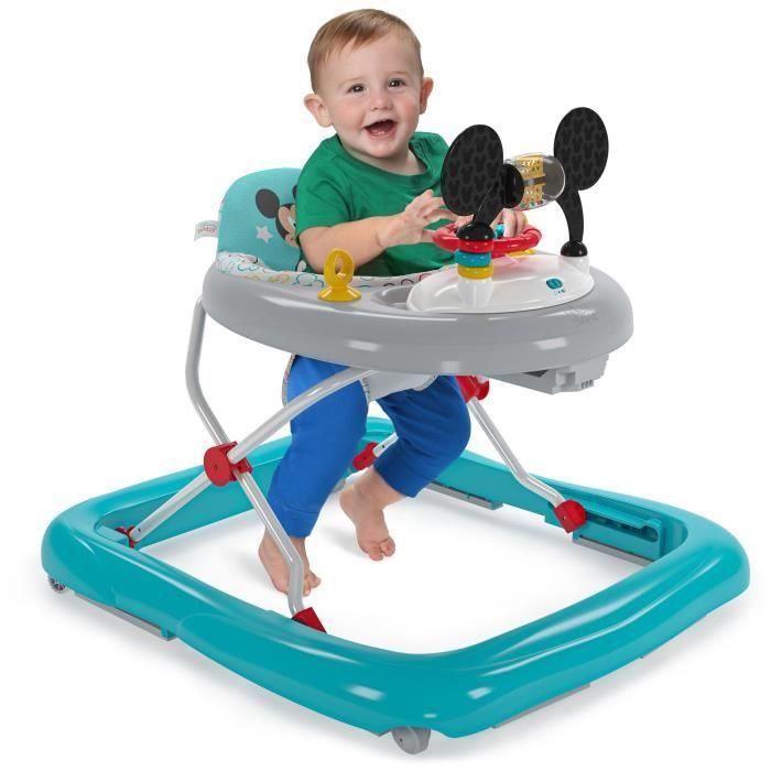 Disney Baby Andador Mickey Stars Plegable con Centro de Actividades, Luces y Sonidos, 3 Posiciones - +6 Meses Multicolor 1