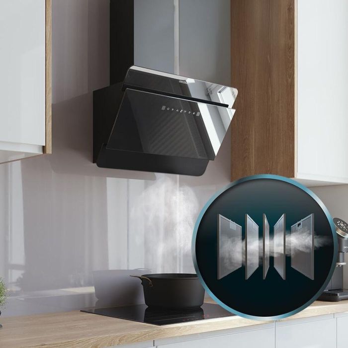 Campana Convencional Cecotec Bolero Flux DT 608000 Negro 1