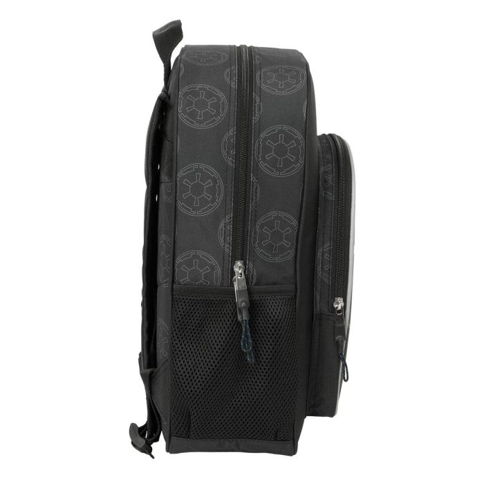 Mochila Escolar Star Wars Rebellion Negro 32 x 38 x 12 cm 2