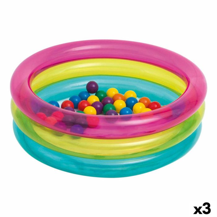 Piscina de Bolas Intex 86 x 25 x 86 cm (3 Unidades) Piscina de Bolas Intex 86 x 25 x 86 cm (3 Unidades)