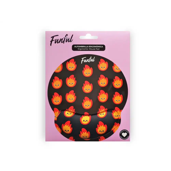 Wondee fuegote Alfombrilla de ratón ergonómica de gel 250x230 mm con reposamuñecas antideslizante 5