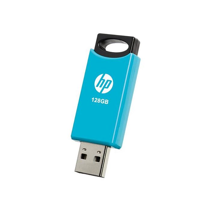 HP v212w 128GB USB 2.0 Flash Drive (Negro/Azul) Retail 1 HP v212w 128GB USB 2.0 Flash Drive (Negro/Azul) Retail 1