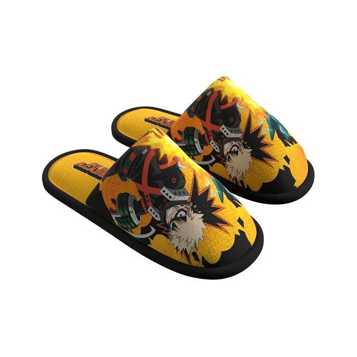 CYP BRANDS Pantuflas My Hero Academia para adulto, tallas 40/41