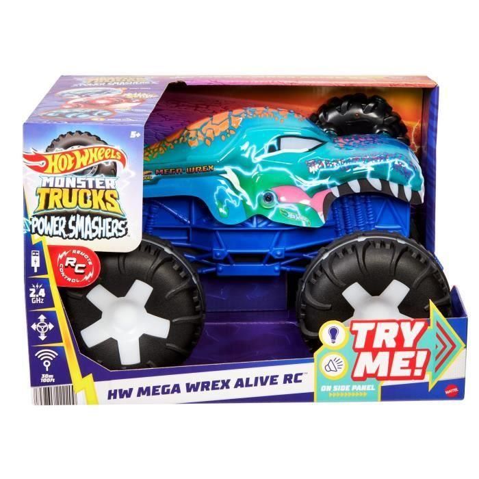 Hot Wheels Monster Trucks-Mega-Wrex-Vehículo de control remoto a escala 1/15 JBD90 4 Hot Wheels Monster Trucks-Mega-Wrex-Vehículo de control remoto a escala 1/15 JBD90 4