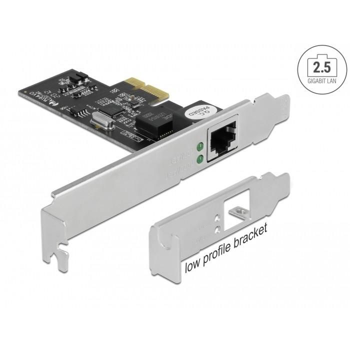 DeLOCK PCI Express x1 a 1 x RJ45 2.5 Gigabit LAN i225 2