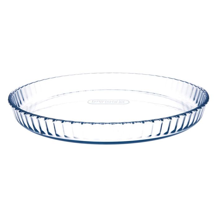 Molde para Tartas Pyrex Classic Vidrio Transparente Vidrio Plano Redondo 31 x 31 x 4 cm 6 Unidades 2