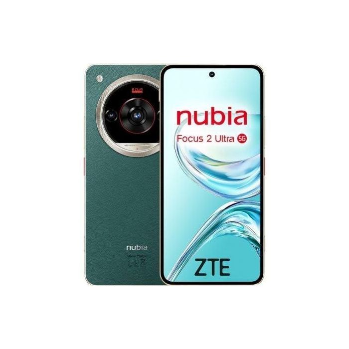 ZTE P720F12-GRE Smartphone Nubia Focus 2 Ultra 8GB RAM 512GB 6.8" AMOLED 120Hz Cámara 50MP OIS Lente Giratorio Verde