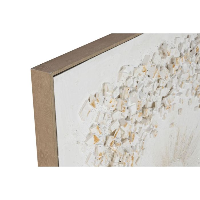 Cuadro Glam DKD Home Decor Blanco 4.5 x 102 x 102 cm (2 Unidades) 3 Cuadro Glam DKD Home Decor Blanco 4.5 x 102 x 102 cm (2 Unidades) 3