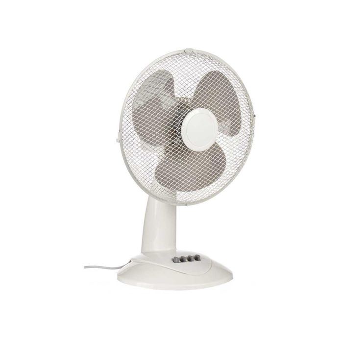 Ventilador de Mesa Argon 45W, 27x51x33.5 cm, Blanco, 3 Velocidades, Giro 75° 1 Ventilador de Mesa Argon 45W, 27x51x33.5 cm, Blanco, 3 Velocidades, Giro 75° 1