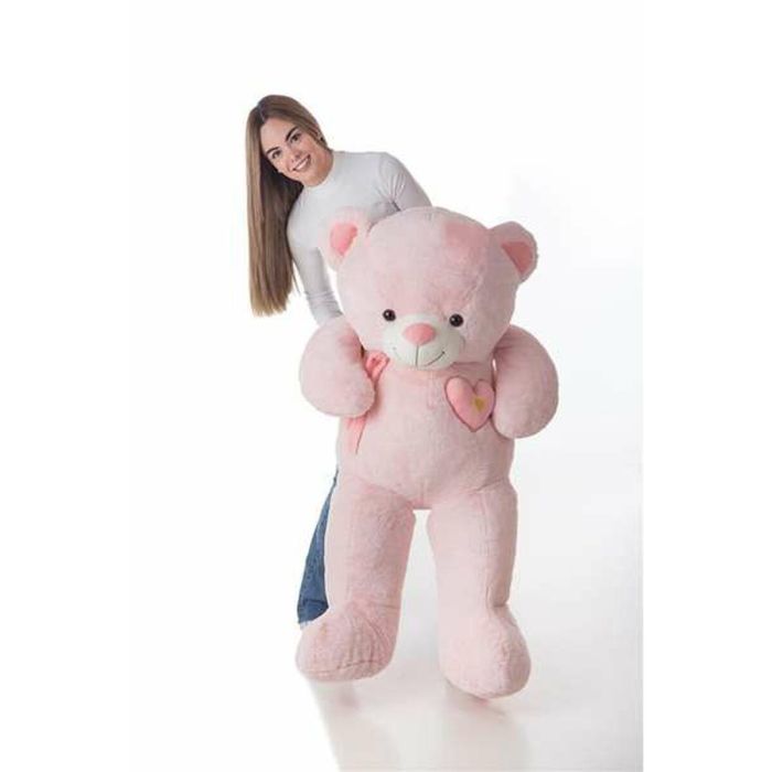 Peluche oso valentin rosa140 cm 1