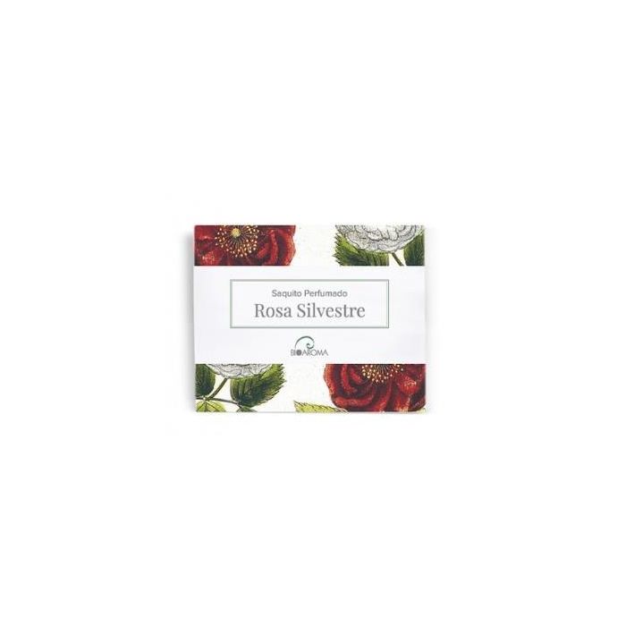 BIOAROMA Saquito Perfumado Rosa Silvestre 5 Uds. para Armario