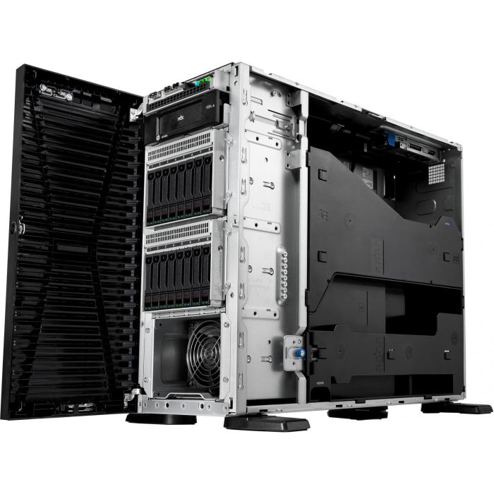 HPE P71647-425 Servidor Torre ProLiant ML110 Gen11 Intel Xeon Bronze 3508U, 32GB DDR5 RAM, 2x 2TB SATA HDD, 1000W Redundante 2