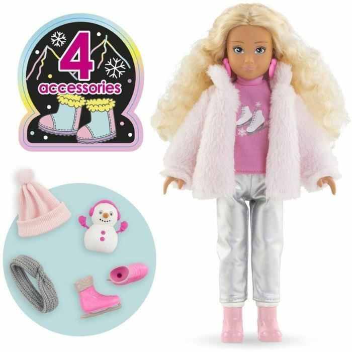 Corolle Muñeca de Moda Valentine a la Montagne 28 cm 4 Accesorios COR4062013600291 a partir de 4 años 5