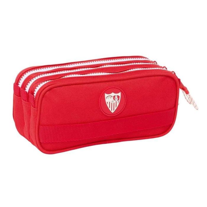 Bolso Escolar Portatodo Safta Triple Big Sevilla F.C. Corporativa 100x215x80 mm 5 Bolso Escolar Portatodo Safta Triple Big Sevilla F.C. Corporativa 100x215x80 mm 5
