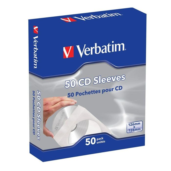 Fundas Papel Verbatim Cd Pack 50 2