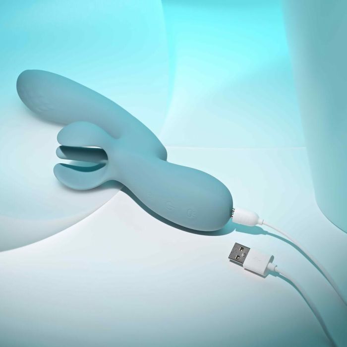 Vibrador Doble Estimulación Evolved Azul 11