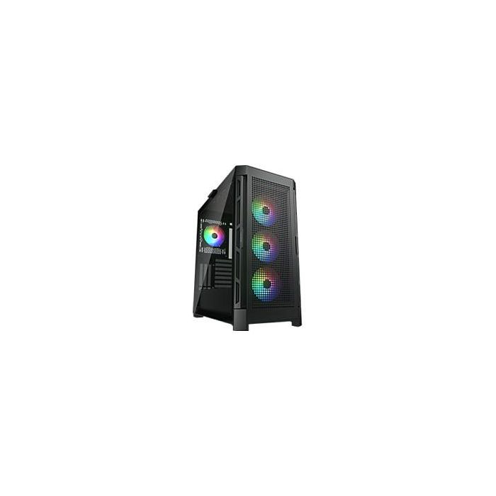 Cougar CGR-5AD1B-RGB Midi Tower PC Negro ARGB Schwarz