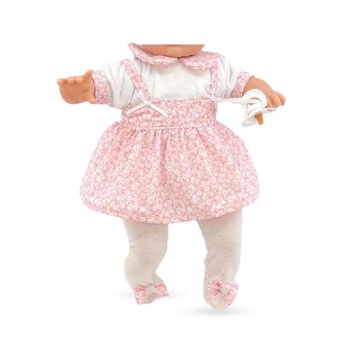 Baby lloron 50 cm t. flores rosa ref: 6026-24 50 cm 2